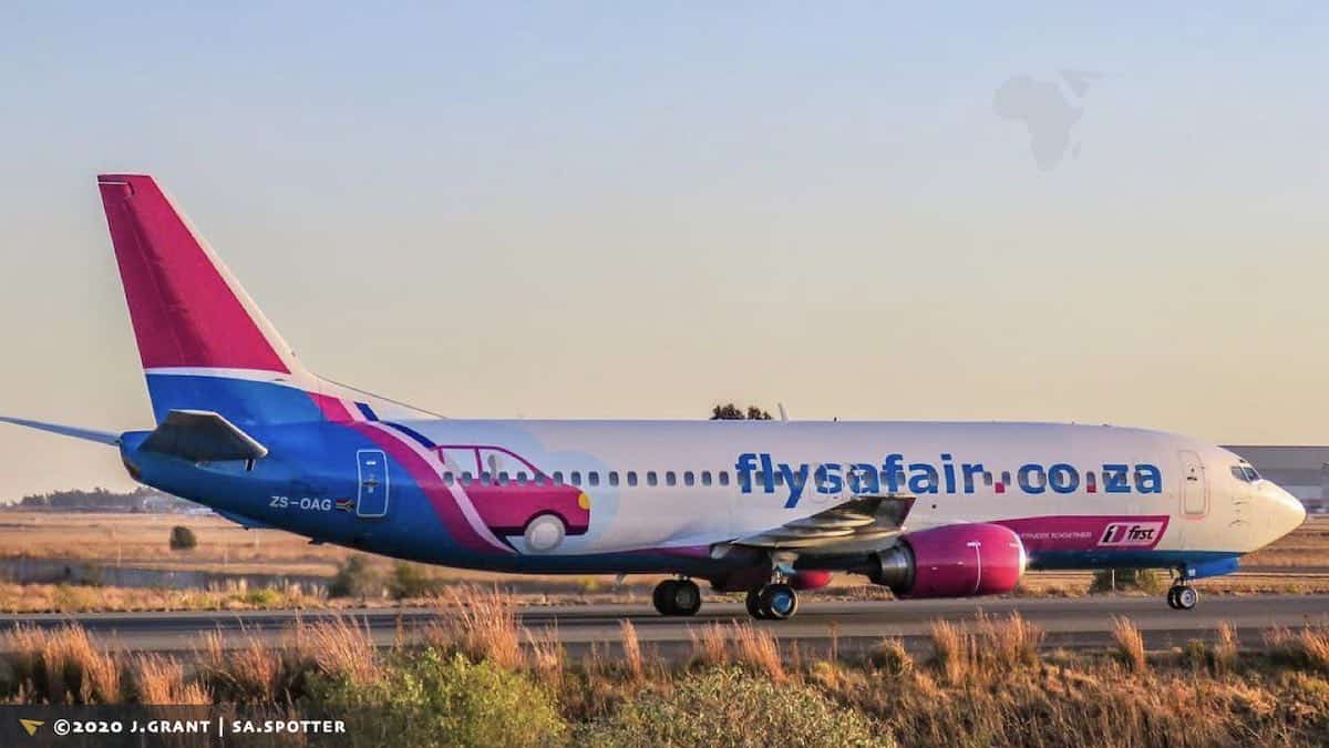 FlySafair Boeing 737-400