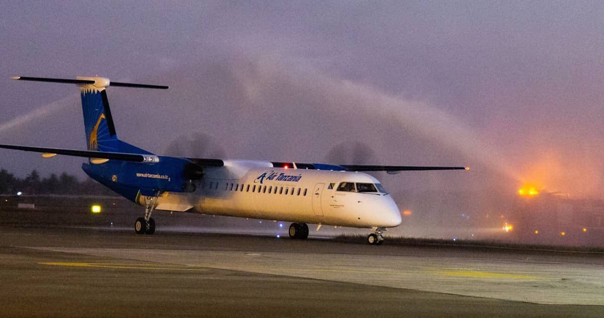 Air Tanzania Dash 8 Delivery