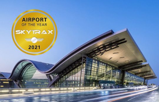 Skytrax Best Airport 2021 HIA