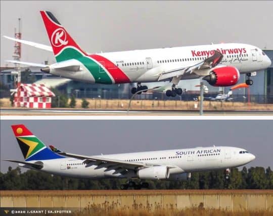 Kenya Airways South African Airways Partnership