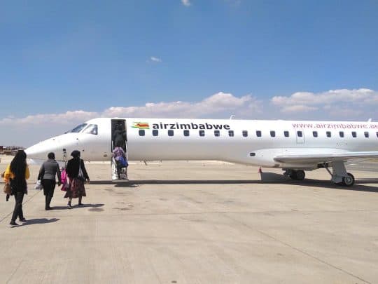 Air Zimbabwe ERJ 145