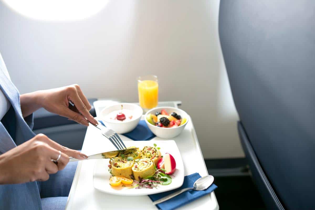 Airlink onboard food and beverage service