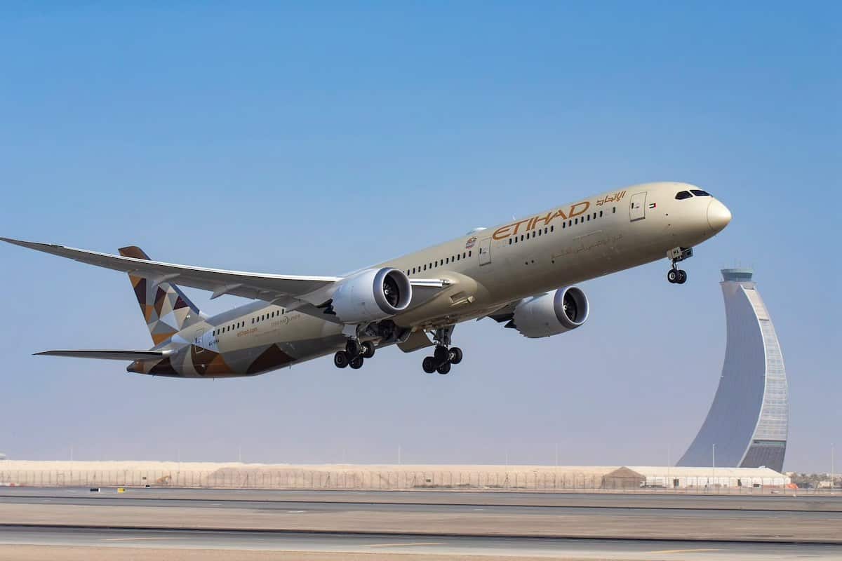 Etihad Boeing 787 Dreamliner