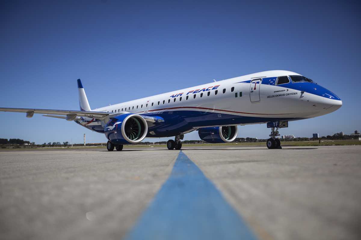 Air Peace Embraer E2-195