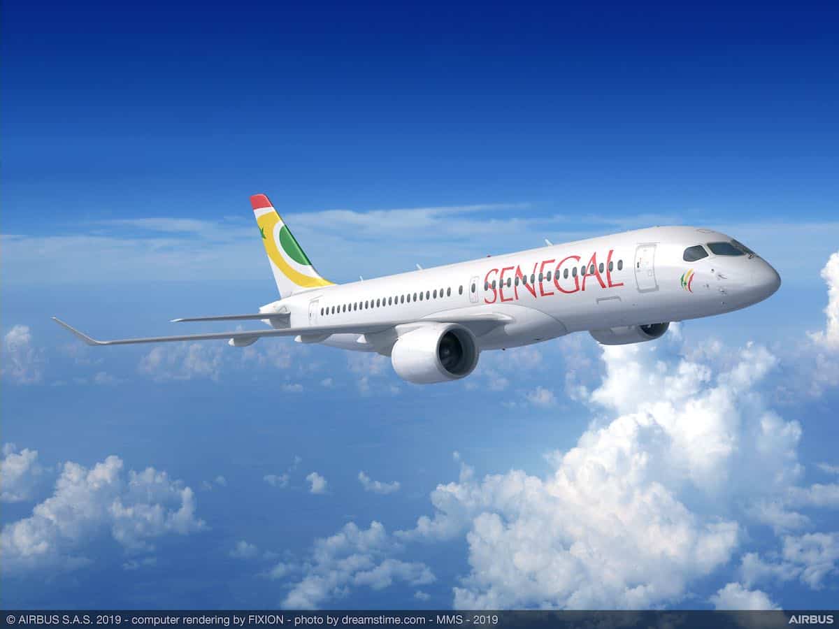 Airbus A220 Air Senegal