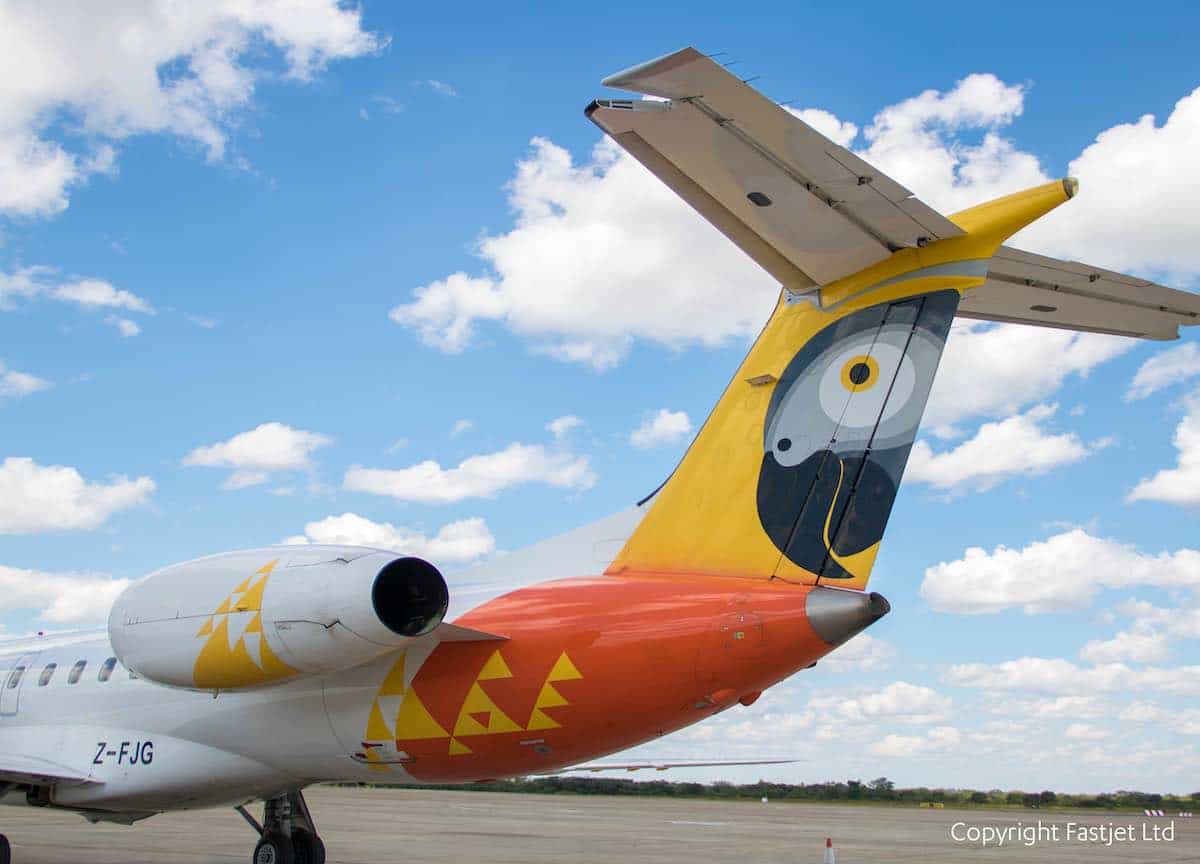 fastjet's ERJ145