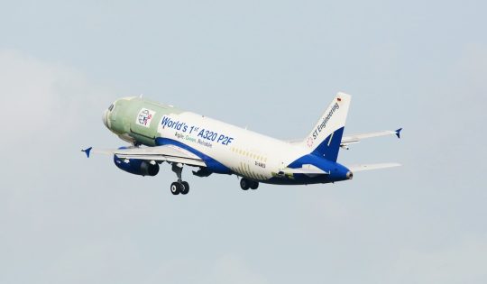 Airbus A320 Passnger-to-Freight aircraft