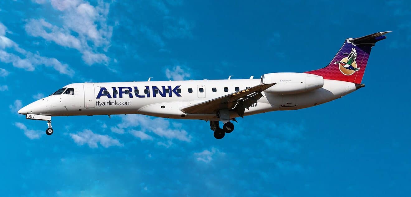 Airlink's Embraer ERJ135