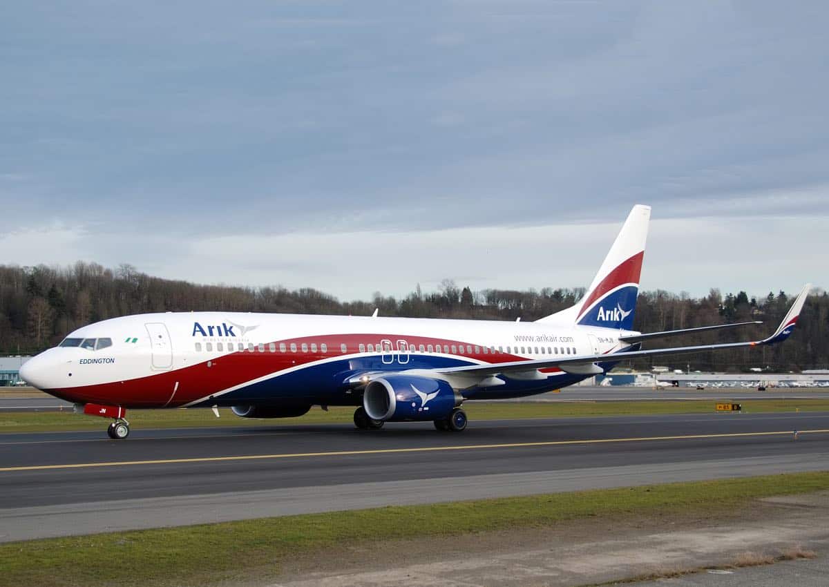 Arik Air Boeing 737-800