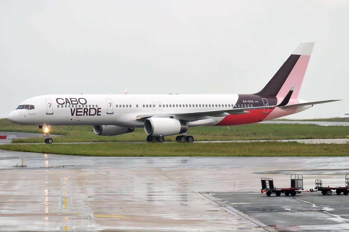 Cabo Verde Airlines, D4-CCG, Boeing 757-200