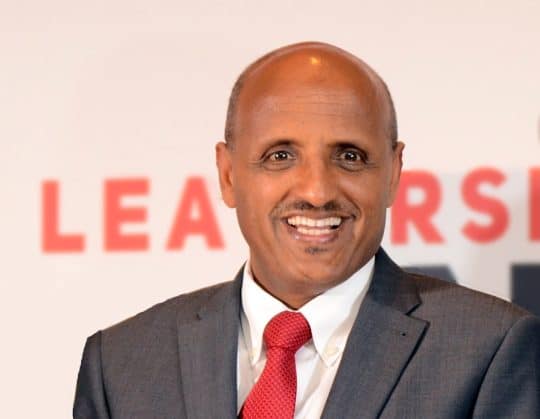 Ethiopian Airlines CEO Mr. Tewolde Gebremariam