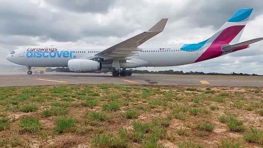 Eurowings Discover Flight To Victoria Falls