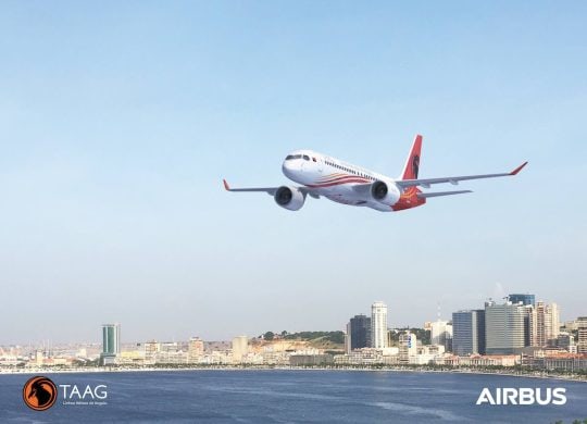 TAAG Angola Adds Airbus A220-300 aircraft