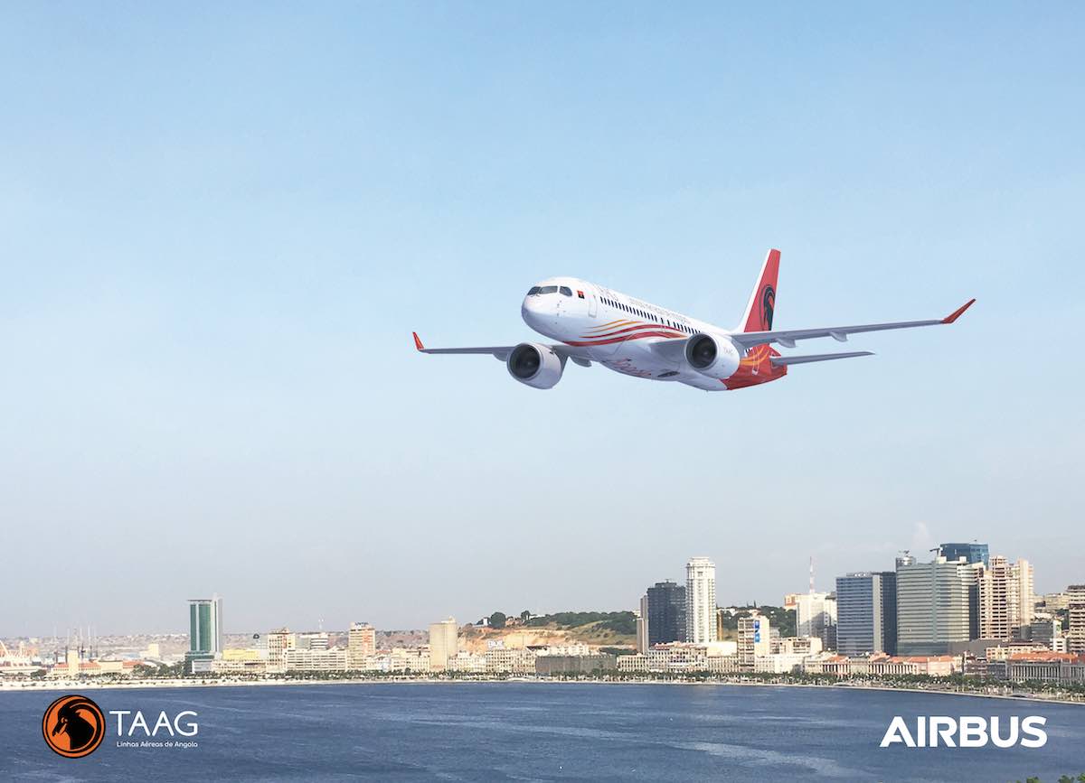 TAAG Angola Adds Airbus A220-300 aircraft