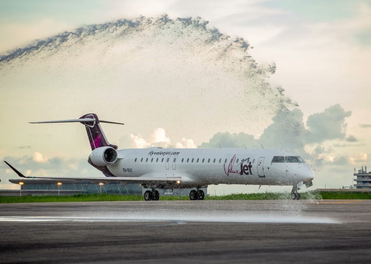 ValueJet Bombardier CRJ900 5N-BXS