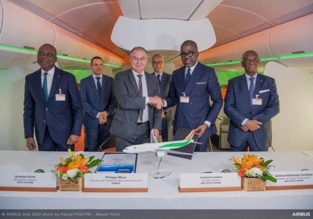 Air Cote d'Ivoire orders two Airbus A330neo aircraft