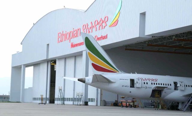 Ethiopian MRO facility at Addis Ababa /