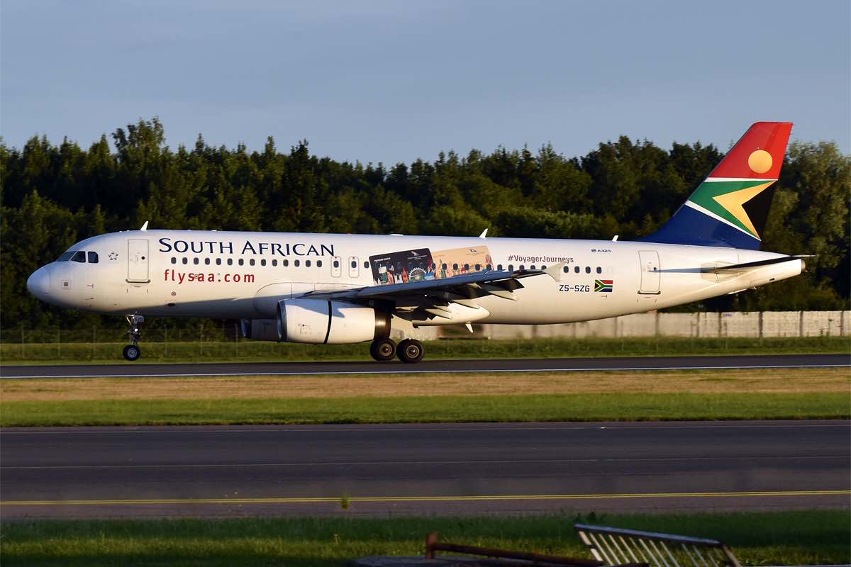 South African Airways A320