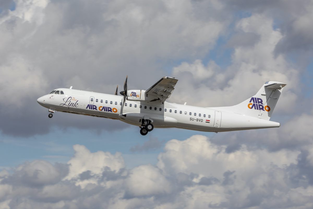 Air Cairo's ATR 72-600 aircraft