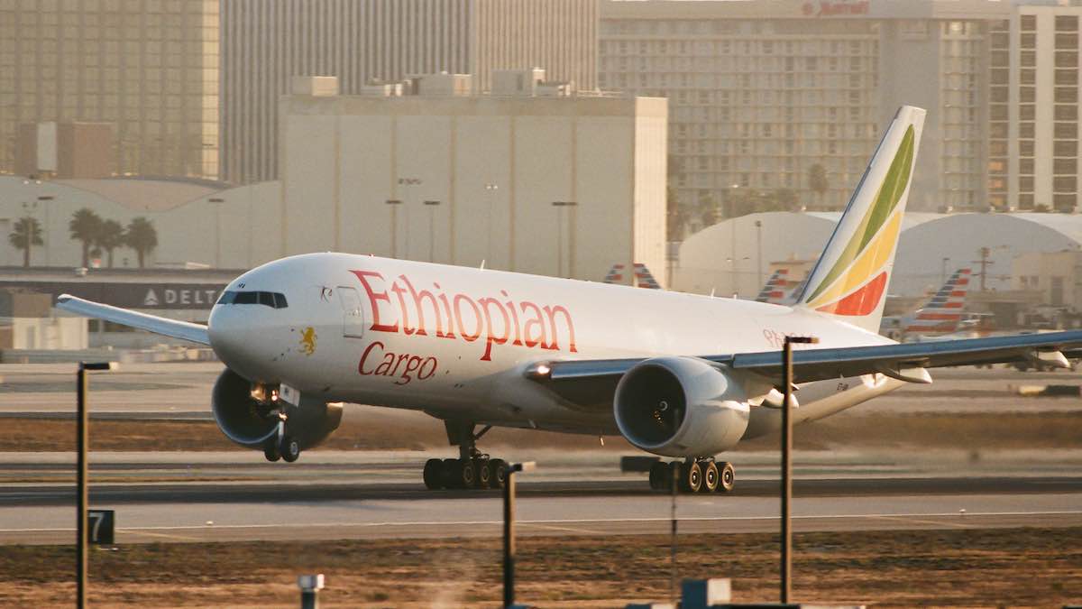 Ethiopian Airlines Boeing 777 Freighter