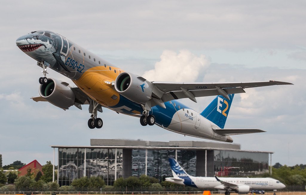 Embraer E190-E2 aircraft