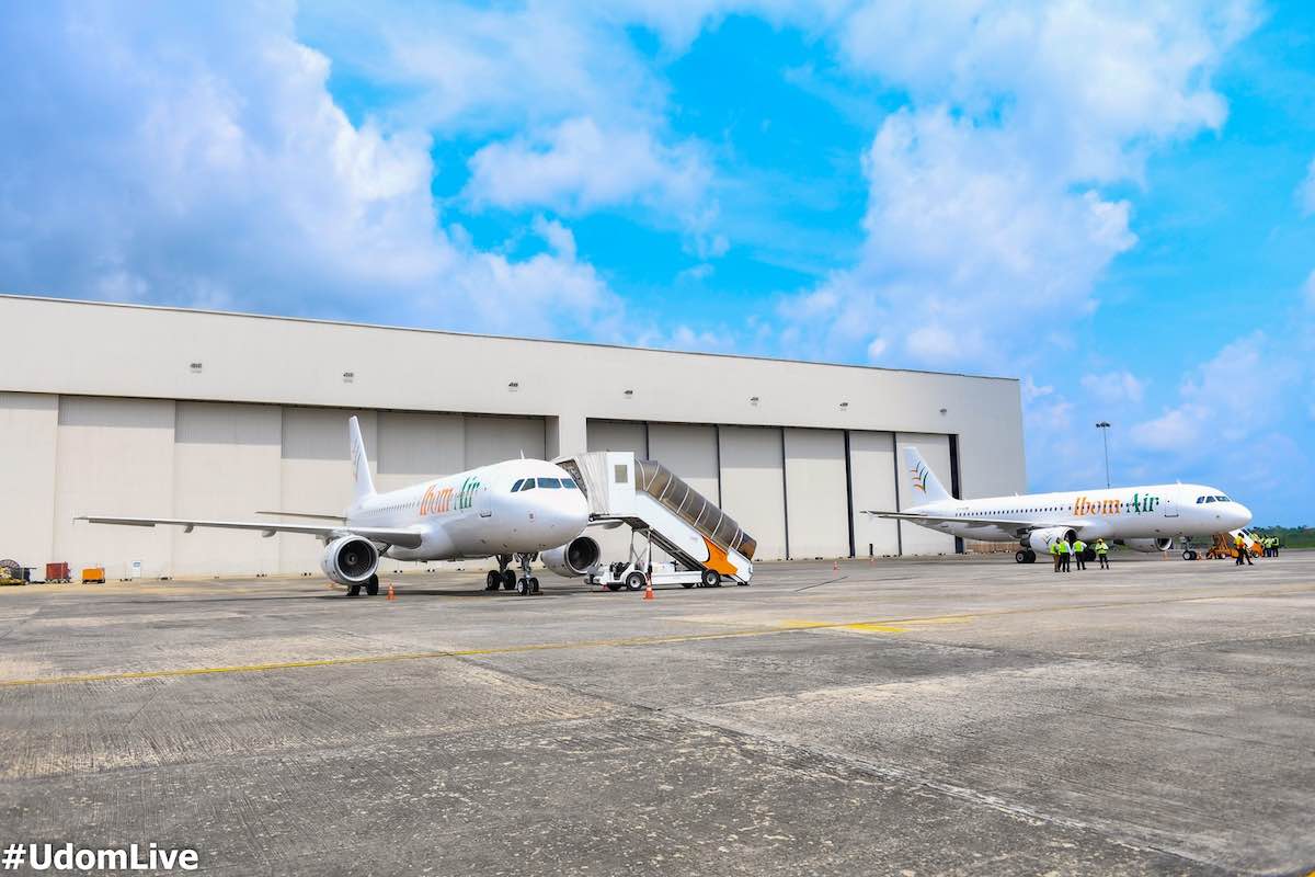 Ibom Air A320 fleet