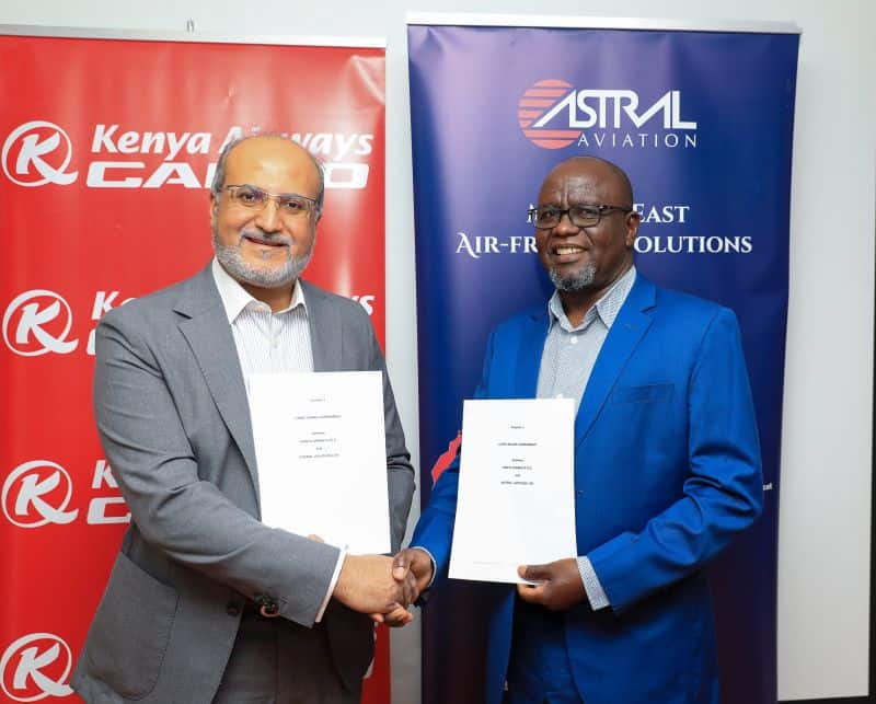 Astral Aviation Kenya Airways Cargo