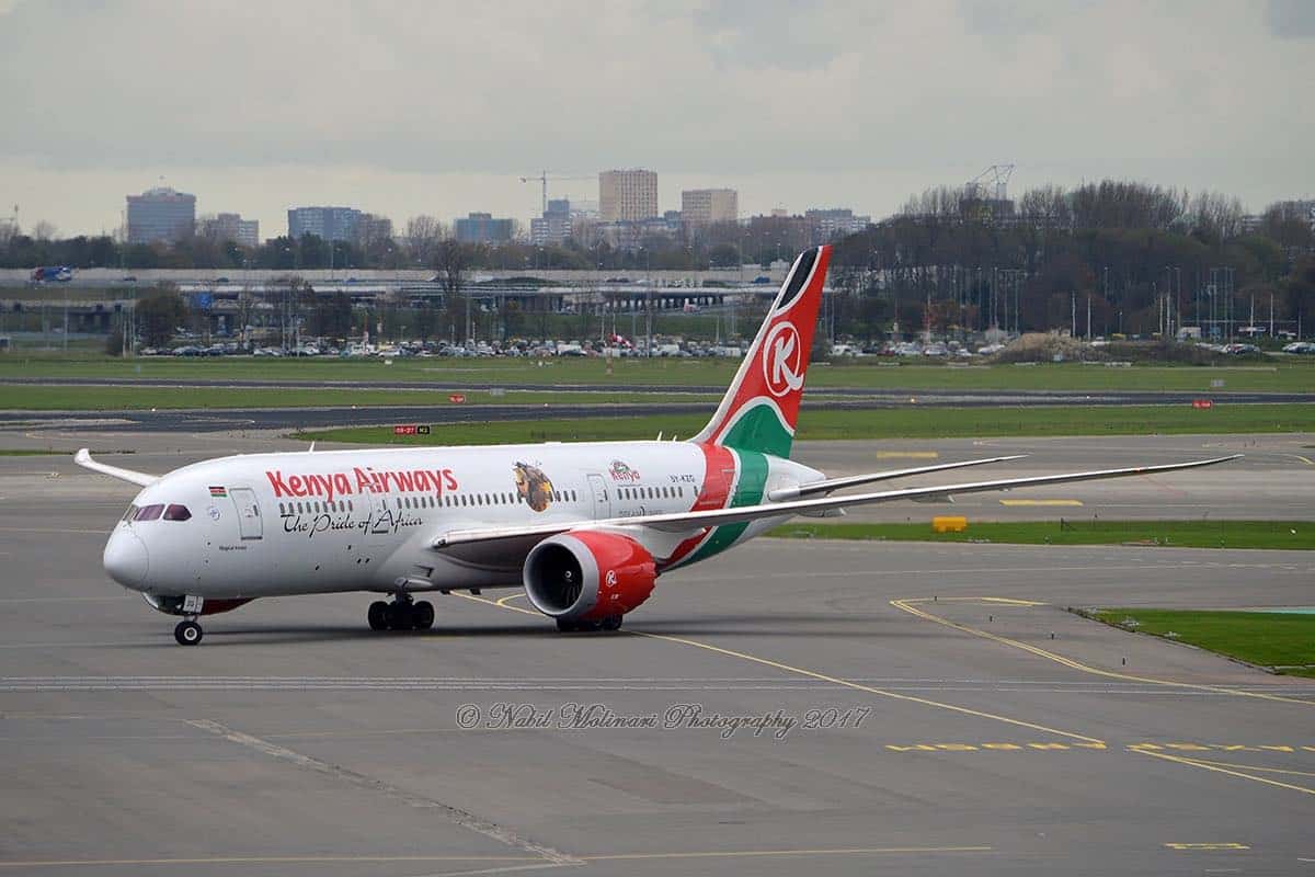 Kenya Airways Boeing 787-8 Dreamliner