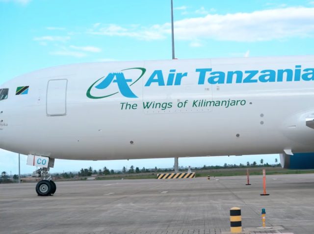 Air Tanzania's Boeing 767 freighter