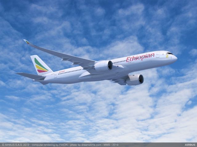 Ethiopian Airlines Signs MoU for 11 Additional A350 Aircraft
