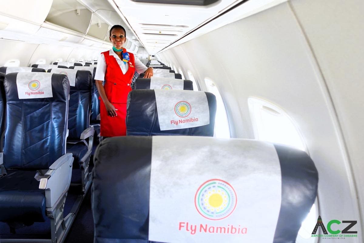 Fly Namibia marks inaugural flight to Victoria Falls