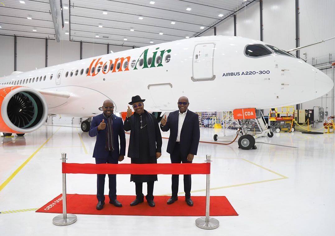 Ibom Air receives first A220 aircraft