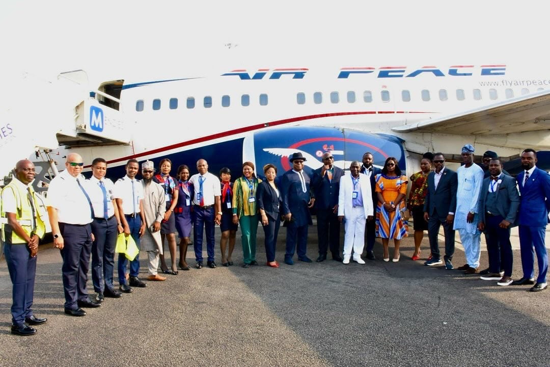 Air Peace inaugurated flights to Abidjan on January 22, 2024.