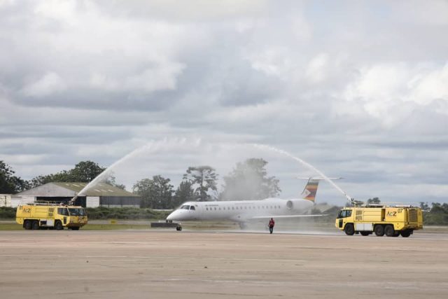 Air Zimbabwe welcomes one ERJ145 aircraft in January 2024