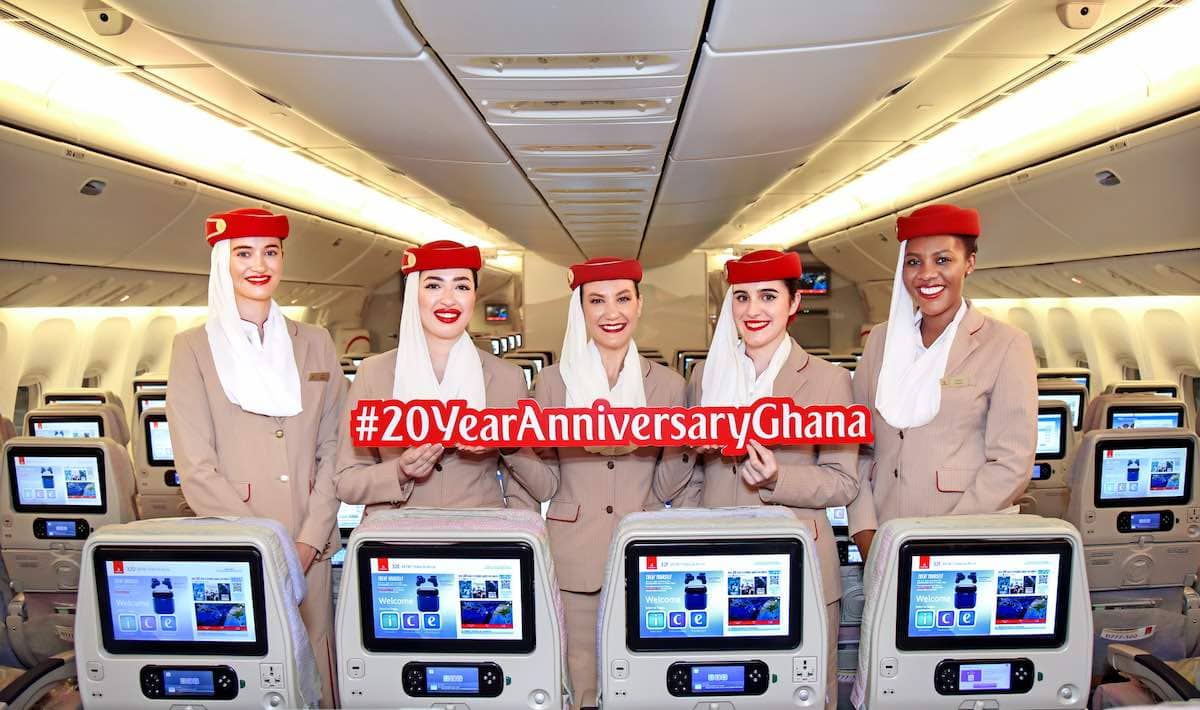 Emirates marks 20-year milestone in Ghana