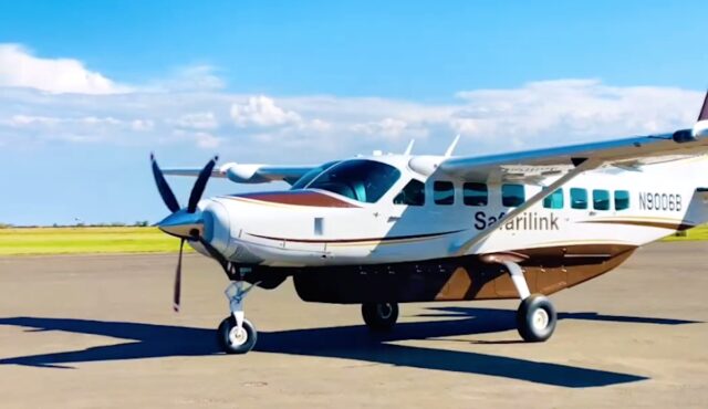 Safarilink takes delivery of one Cessna Grand Caravan Ex