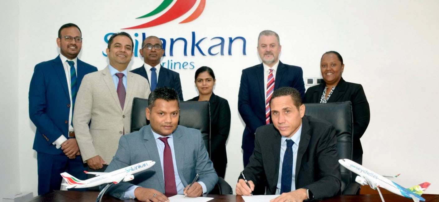 Air Seychelles and Sri Lankan Airlines sign codeshare agreement.