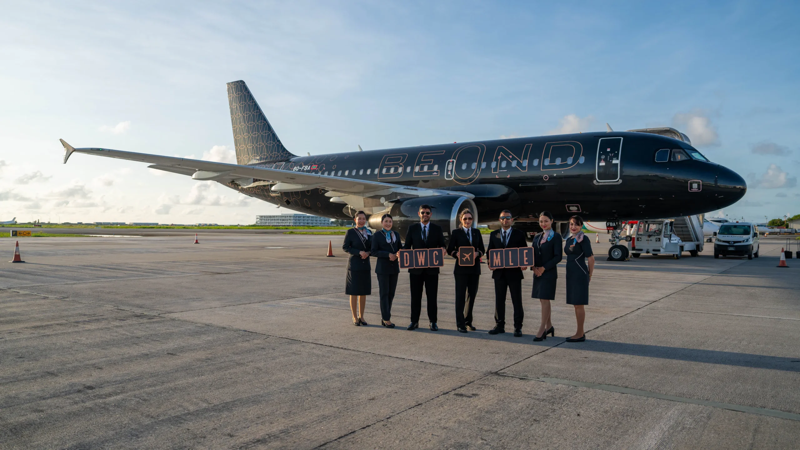 Beond Airline launches maiden commercial passenger flight from Dubai to Maldives.