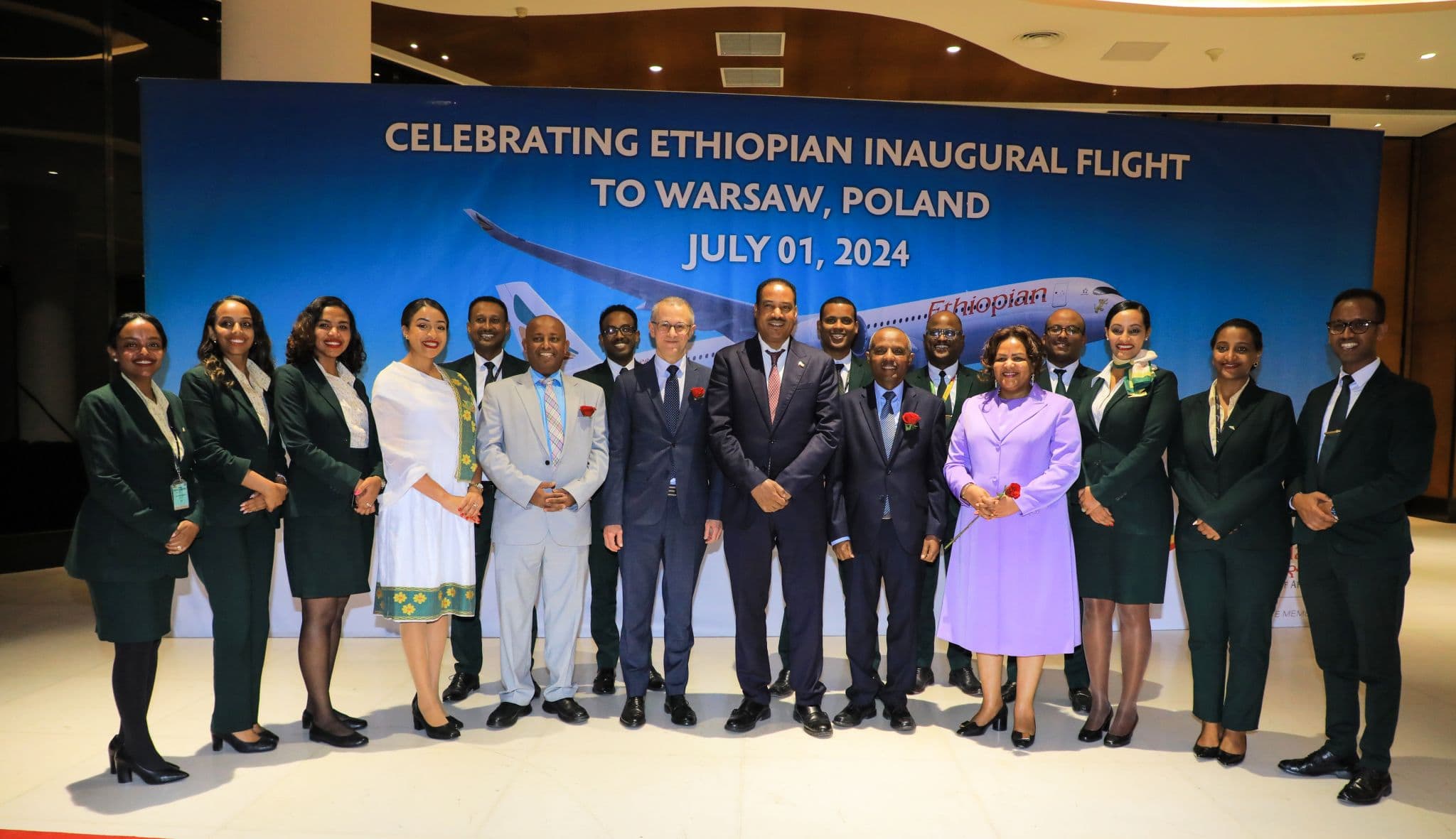 Ethiopian launches flights to Warsaw