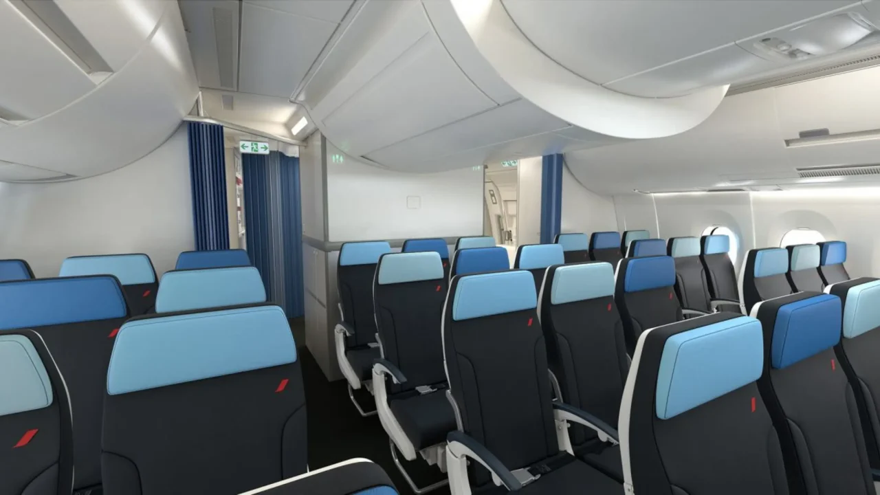 Air France A350 cabin