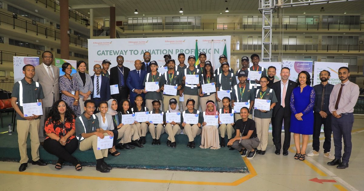 Ethiopian Airlines, ThinkYoung and Boeing's 2nd Edition STEM School Program Completes