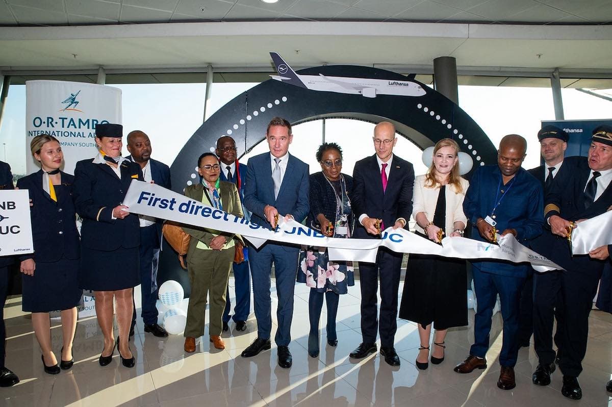 South Africa welcomes Lufthansa's direct Munich-Johannesburg service on September 03, 2024