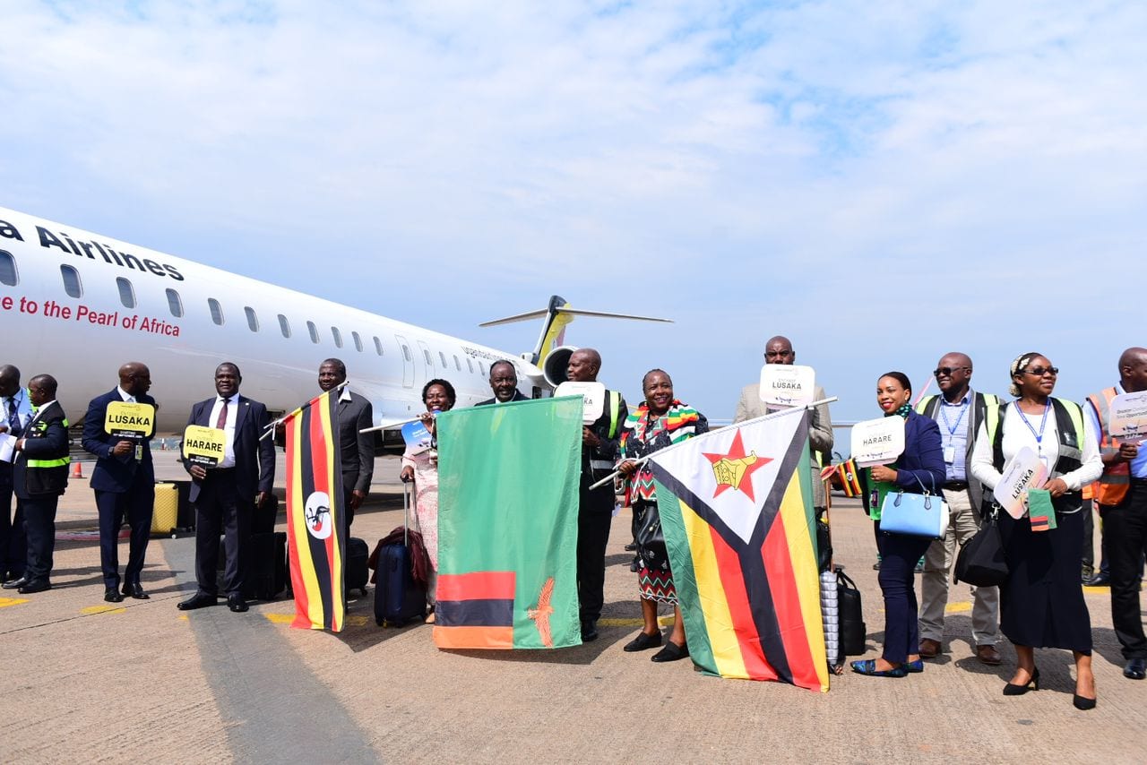 Uganda Airlines launches flights to Lusaka and Harare