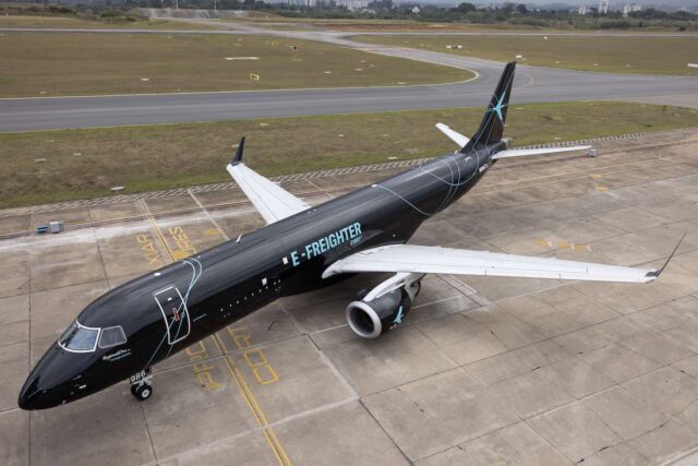 Embraer Announces E190F E-Freighter FAA Certification