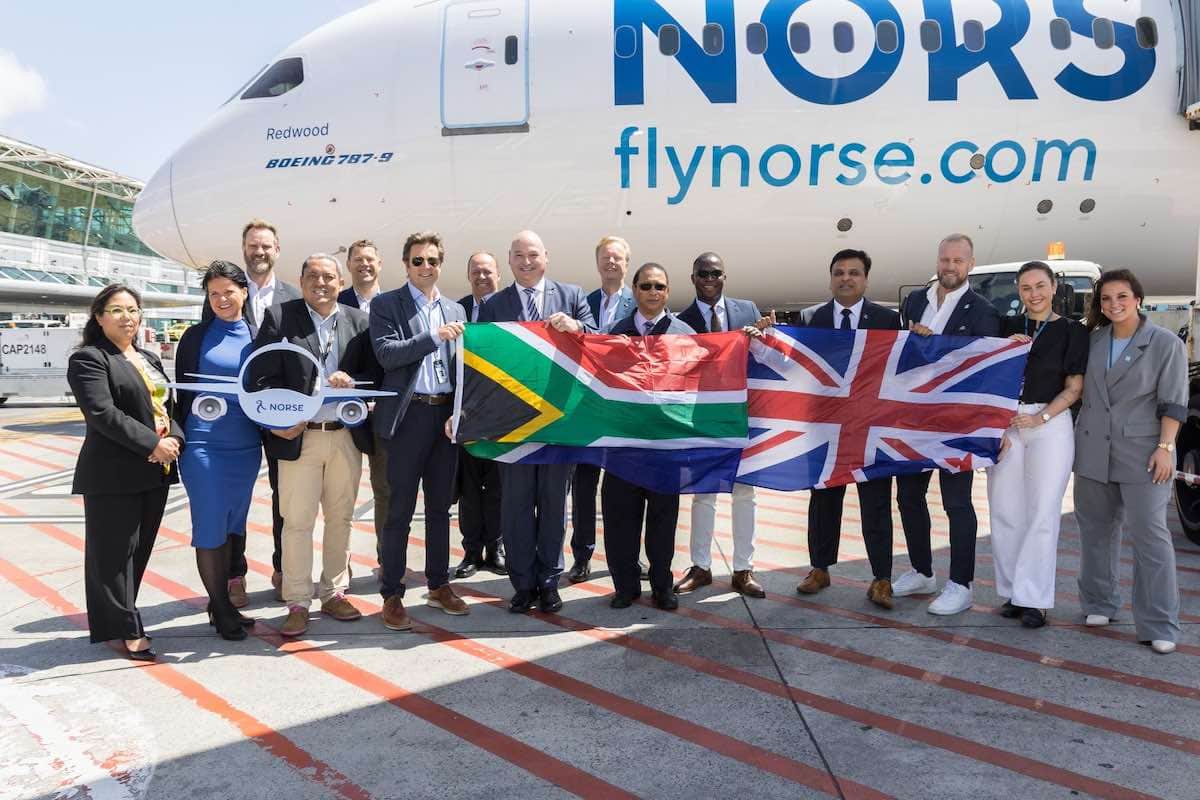 FlyNorse commences LGW-CPT flights