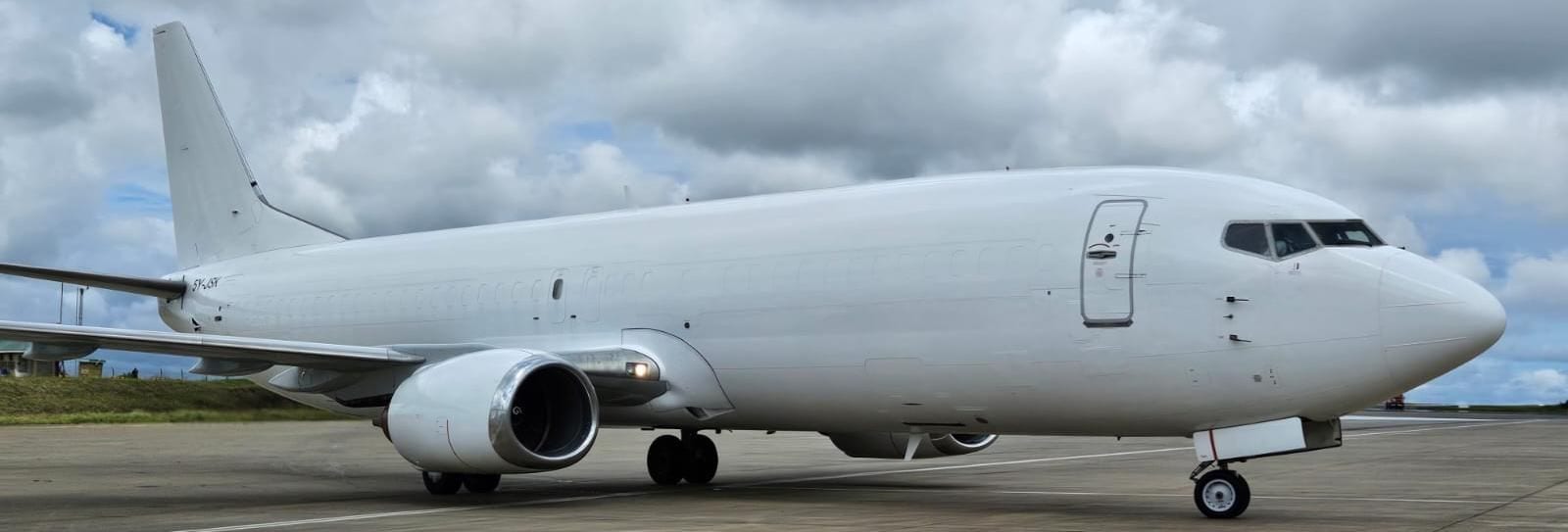 The first Boeing 737-400 Freighter added to Astral Aviation's fleet