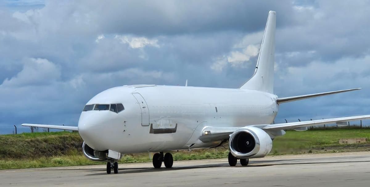 The first Boeing 737-400 Freighter added to Astral Aviation's fleet