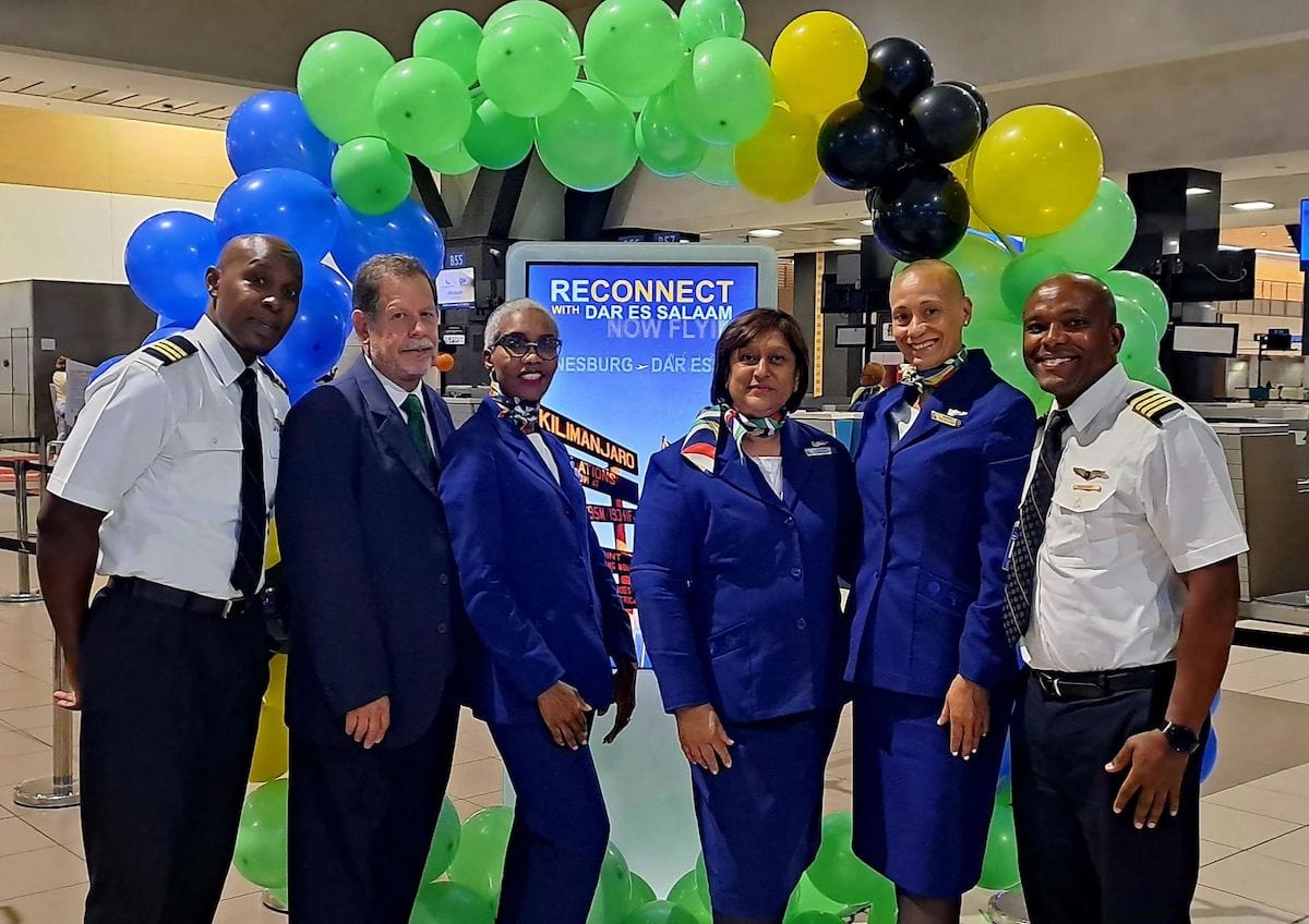 South African Airways restarts Dar es Salaam flights