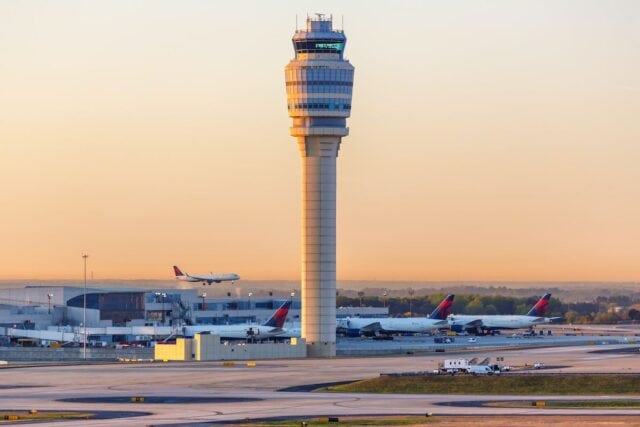 Atlanta Airport Atl Tower In Georgia