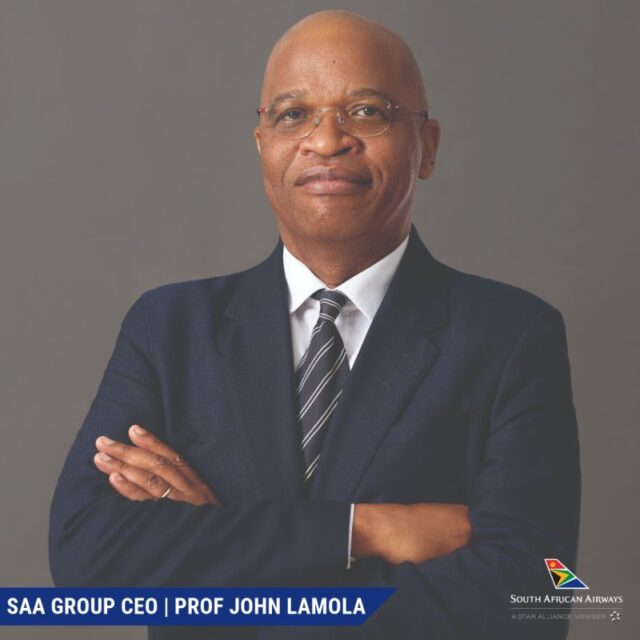 Professor John M. Lamola South African Airways Group CEO